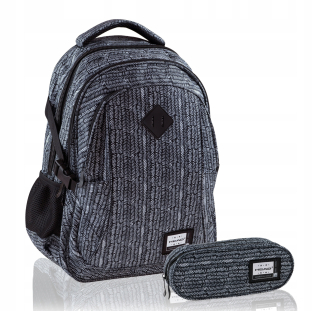 Školská taška - batoh, set, zostava - Head School Bathpack Youth Black Set