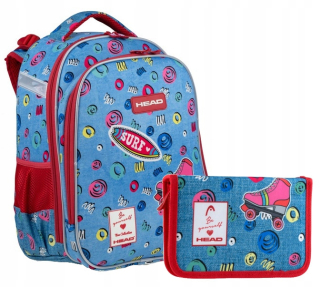 Aktovka školská taška - Head School Bag Cool Set pre dievča