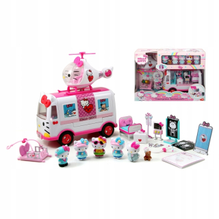 HELLO KITTY Ahoj Kitty Helicopter Ambulance Rescue Fugurki