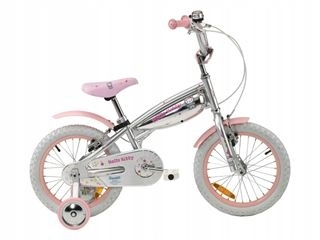 HELLO KITTY Ahoj Kitty HLK-HK16S Detský bicykel Tank Silve