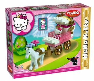 HELLO KITTY Ahoj Kitty Klocki Karet Princess Big