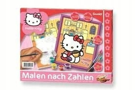 HELLO KITTY Ahoj Kitty v kuchyni-sfarbenie