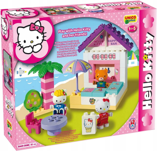 HELLO KITTY Ahoj Kitty Blocks Unico Plus Strand Beach Bar