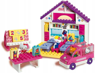 HELLO KITTY Ahoj Kitty Blocks Unico Plus