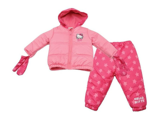 HELLO KITTY Ahoj Kitty Kompaniezon 62/68 3-6 M Bunda + nohavice