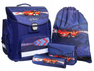 Aktovka školská taška - Herlitz School Bag Midi Plus + Gratisy