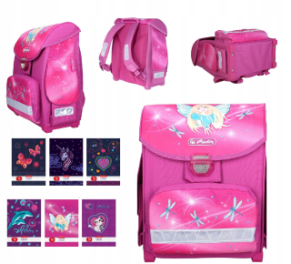 Aktovka školská taška - Herlitz School Satchel Smart Batchpack
