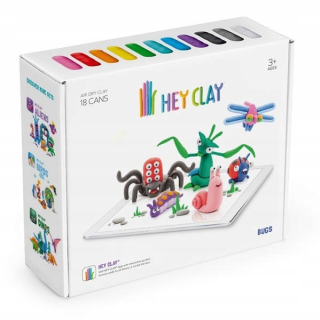 Hej Clay Plastic hmotnosť červov 18 kontajnerov