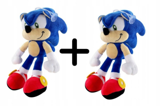 SONIC hračky - Hit Sonic Maskot 30 cm 2ks Sonik rýchlo, ako to padlo