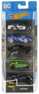 BATMAN -  Hot Wheels Batman Set 5-Pak GHP54