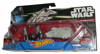 STAR WARS - Hotové kolesá CGW95 Tie Fighter Vs. Millennium Falcon