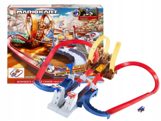 Super Mario - Hot Wheels Mario Cards Set Bowser GNM22 Pevnosť