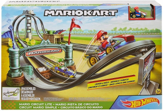 Super Mario - Hot Wheels Mariokart Racing Tor GHK15