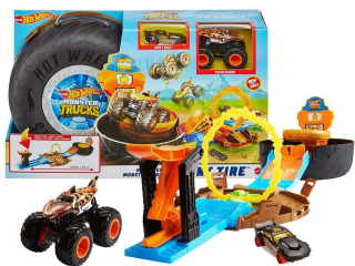 Hot Wheels Monster Truck Stunt Arena 2 autá