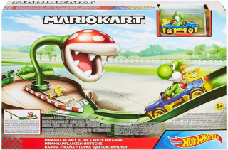 Super Mario - Hotové kolesá Tor Mario Piranha Plant Slide GFY47