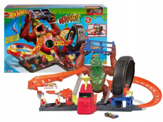 Hot Wheels Gorila Set toxický útok + auto