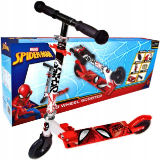 SPIDERMAN - Scooter 2-kolesá skladacie pre deti Spiderman