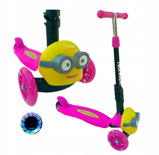 Mimoni  - Scooter Trojkolka Bilancia LED MLTINE 3 kolesá