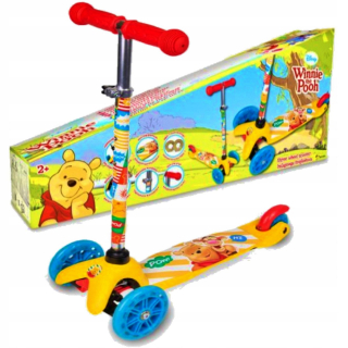 Medvedík Pú - Trojkolský skúter pre deti Winnie Pú