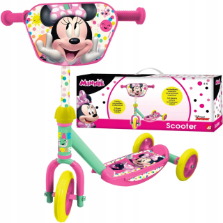 Minnie Mouse - Scooter Trojko-kolesové myš Minnie 3-kolesové ako