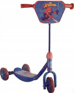 SPIDERMAN - Scooter Trojkolka Spiderman 2+ Marvel