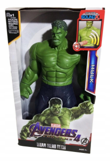 HULK - Hulk Big Avengers Presúvanie zvuku 29 cm wa-wa