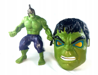 HULK - Hulk figúrka zvuk svieti v Avengers Veľká + maska