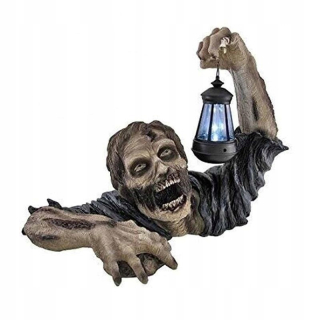 Halloweenska Zombie LED svetelná dekorácia