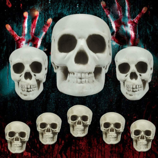 Halloweenska dekoratívna sada lebiek
