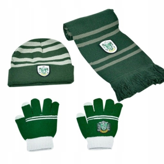 HARRY POTTER - Harry Potter Cap Rukavice Scarf Slytherinkpl