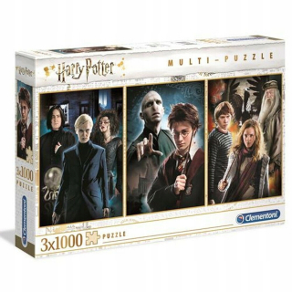 HARRY POTTER - Harry Potter - Multi Puzzle - 3 x 1000 puzzle!