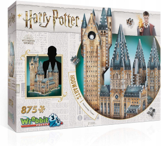 HARRY POTTER - Harry Potter 3D Puzzle - 875 Hrad diely