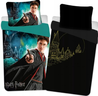 HARRY POTTER - Harry Potter svieti v tme. Linen 135x200cm
