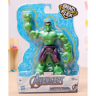 HULK - Hasbro Bend a Flex Avengers Hulk E7871 15cm