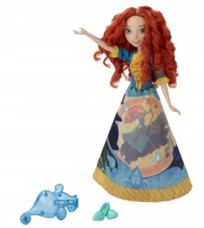 Hasbro Disney Princess - Princezná v čarovných šatách Merida B5301
