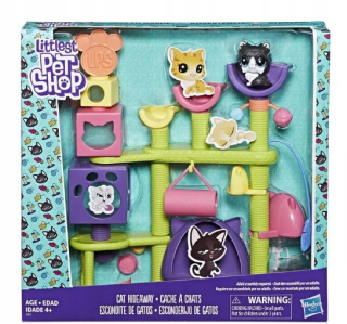 Littlest Pet Shop - Hasbro Littlest Pet Shop Kit Koci Detské ihrisko