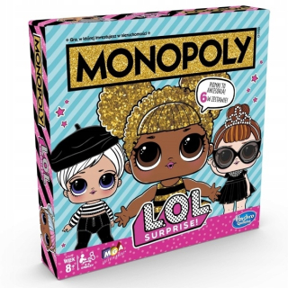 Bábiky LOL - HASBRO MONOPOLY LOL prekvapenie E7572