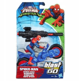 SPIDERMAN - HASBRO SPIDERMAN CHASER BLAST & GO FIGURINE