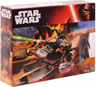 STAR WARS - Hasbro Star Wars Desert Landspeeder + Finn B3674
