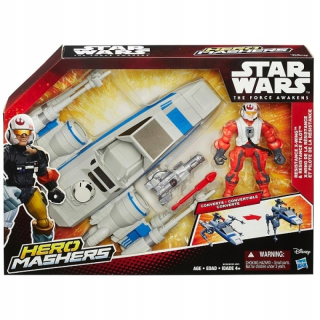 STAR WARS - Hasbro Star Wars Hero Mashers X-Wing + Pilot B3702