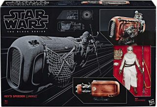 STAR WARS - Hasbro Star Wars Rey a Speeder Figurine Series 6