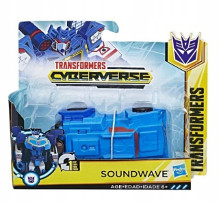 Transformers - hasbro transibers cybervere -soundwave E3524