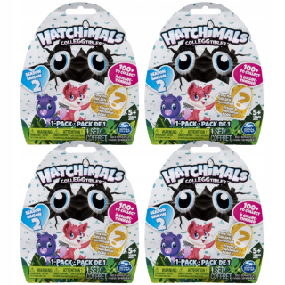 Hatchimals - Hatchi-wow HatchImals 4 x Sachet Season 2 Sachet Egg