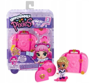 Hatchimals - Hatchi-wow HatchImals Pixies Suitcase Suitcaster Bill Hit