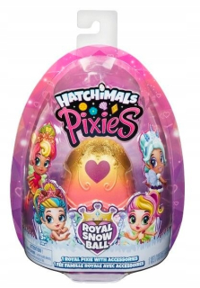 Hatchimals - Hatchi-wow Hatchals Pixies Doll Royal Sneh Ball Gold