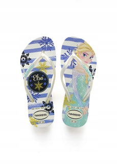 Elsa Frozen - Havaianas mrazená krajina ľadových flip-flopov 37/38 -23cm