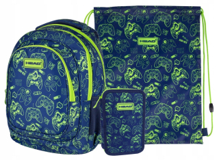 Školský batoh, taška - Head School Backpack School Taška pre chlapca hráč