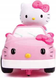 HELLO KITTY Ahoj Kitty Dickie hračky 3+ Racing Car