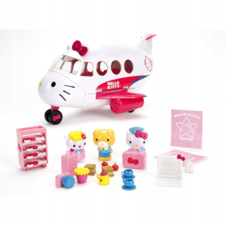 HELLO KITTY Ahoj Kitty Jet Skladacie Dickie Figurines