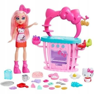 HELLO KITTY Ahoj Kitty Castle Set s gwx05 bábika